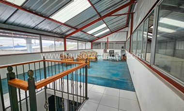 Terreno de 895 m² en venta al norte de Latacunga, ideal para industria, bodega o desarrollo mixto