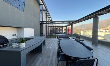 En Arriendo, Moderno y Acogedor Departamento Nuevo y Amoblado. Av. Las Condes