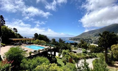 ESPECTACULAR CASA VENTA CON  SENSACIONAL VISTA ZAPALLAR