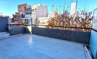 Hermoso departamento de 2 ambientes con gran balcon terraza y muy  luminoso