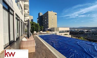 Departamento Amueblado en Renta PH en Cañadas del Lago, Corregidora