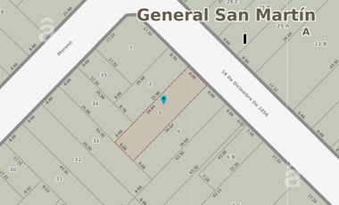 Terreno en Venta en San Martin - Zona Ra - 300 m2