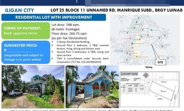 House for sale in Green Olive Homes Subdivision, Upper Luinab, Luinab, Iligan