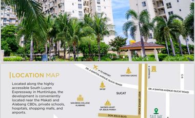 East Bay Residences (A Rockwell Development In Sucat) One Bedroom Unit For sale
