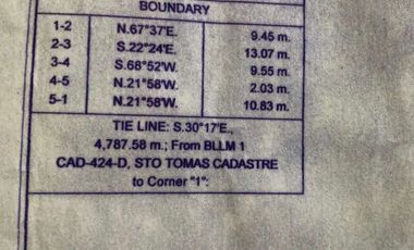 For Sale House and Lot at Brgy. Sta. Maria, Sto. Tomas, Batangas