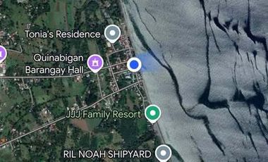 200 sqm Commercial Vacant Lot Beach Front for Sale Quinabuigan, Pinamalayan, Or