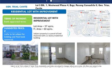 House for sale in Brighton Avenue, Pasong Camachile II, General Trias, Cavite