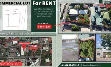 Commercial Lot for rent in Sepulveda Street, Zapatera, Cebu City