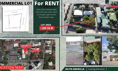 Commercial Lot for rent in Sepulveda Street, Zapatera, Cebu City