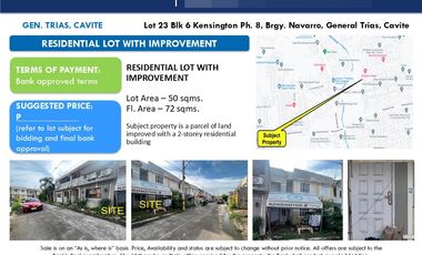 House for sale in Kensington East Avenue, Navarro, General Trias, Cavite