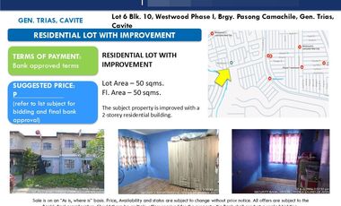 House for sale in Brighton Avenue, Pasong Camachile II, General Trias, Cavite