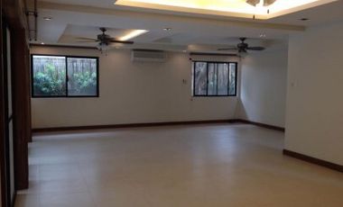 Nicely Renovated House For Rent in Dasmarinas Village, Makati with Pool & Garden