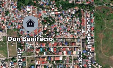 Residential Lot for Sale with Old House in Don Bonifacio Angeles City near Clark