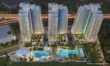 Azure North - The Resort Residences 1BR w/ balcony in San Fernando, Pampanga