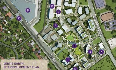 2 Bedroom Condo Unit in Quezon City Vertis North (Pre-Selling) + maids room
