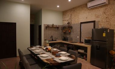 Casa en renta amueblada Mérida Yucatán, Casa Bonita Centro