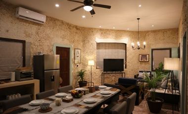 Casa en renta amueblada Mérida Yucatán, Casa Bonita Centro