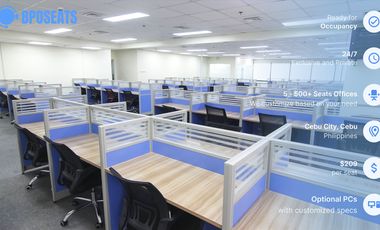 Patient Data Processing BPO in Cebu | Secure Office Space for Lease with IT Infrastructure & 24/7 Access at Ayala Center Cebu Tower