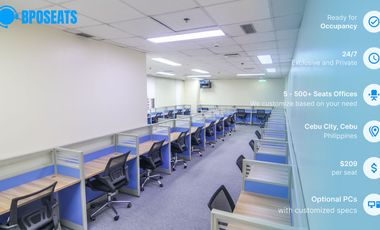 Healthcare IT Support Services in Cebu Philippines | Fully Furnished Office Space with Dedicated IT Team at Ayala Center Cebu Tower