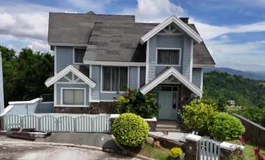 House For Sale in Canyonwoods with View of Taal Lake. Near Tagaytay