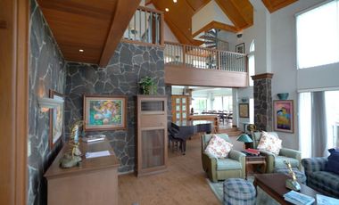 House For Sale in Canyonwoods with View of Taal Lake. Near Tagaytay