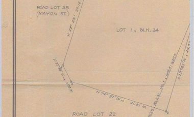 Highly commercialized lot with building for sale in Mandaluyong City