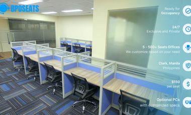 Customer Service Technology Outsourcing |Fully Furnished Office Space for Lease with 24/7 Access & IT Support at Marquee Mall, Angeles City