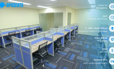 Customer Service Technology Outsourcing |Fully Furnished Office Space for Lease with 24/7 Access & IT Support at Marquee Mall, Angeles City