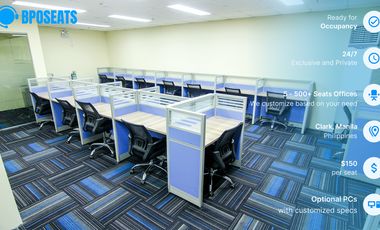 24/7 Customer Care Outsourcing in Pampanga Philippines | Call Center Office Space for Lease Fully Equipped at Marquee Mall, Angeles City