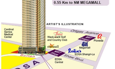 Office Space @ Grand Central Residences in Mandaluyong City for Sale