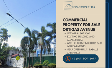 Lot For SALE - Along Ortigas Ave. in Wack-Wack Greenhills, Mandaluyong
