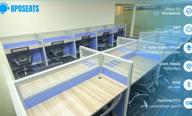 Business Continuity Back Office Outsourcing in Philippines | Secure Office Space for Lease with IT Support at Marquee Mall, Angeles City