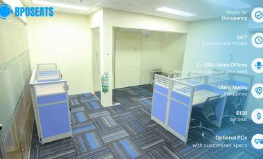 Back Office Support Outsourcing in Philippines | Office Space for Lease with IT Infrastructure at Marquee Mall, Angeles City
