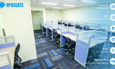 Specialized support outsourcing in Clark for scaling business operations | Office Space for Lease, Marquee Mall, Angeles, Pampanga