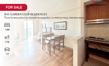 1 Bedroom Unit at Bay Gardens Club Residences, Pasay City FOR SALE