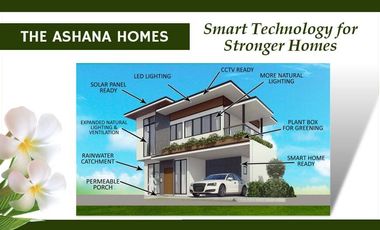 Smart Home Single Detached House with 3 bedrooms , 3 toilet and bath, 2 car park