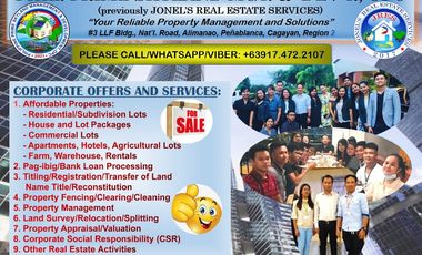 CENTER OF EVERYTHING PRIME LOT FOR SALE IN THE HEART OF TUGUEGARAO CITY!
