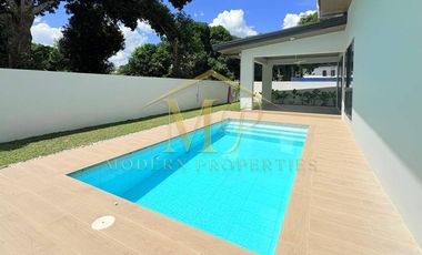 BRAND NEW MODERN HOUSE W/ POOL IN AN EXCLUSIVE SUBDIVISION NEAR CLARK, PAMPANGA