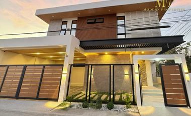 5- BEDROOM ELEGANT CORNER HOUSE & LOT WITH POOL IN ANGELES CITY, PAMPANGA