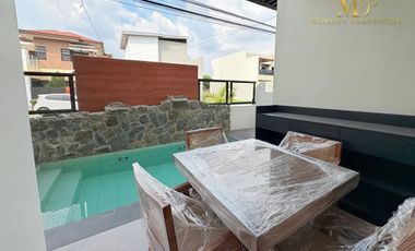 5- BEDROOM ELEGANT CORNER HOUSE & LOT WITH POOL IN ANGELES CITY, PAMPANGA