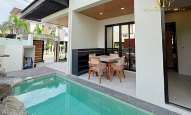 5- BEDROOM ELEGANT CORNER HOUSE & LOT WITH POOL IN ANGELES CITY, PAMPANGA