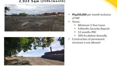 Residential Lot for rent in Salinas Drive Extension, Lahug, Cebu City