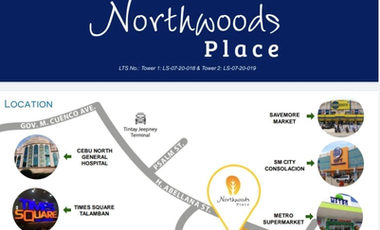 Property # 11137 Studio for Rent in Northwoods Place Condo - 2nd floor Mandaue