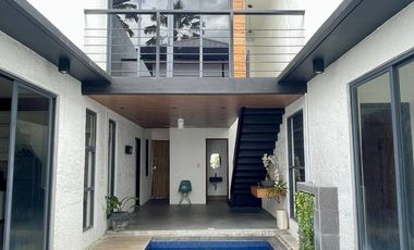 FOR LEASE / RENT  TROPICAL POOL VILLA TYPE HOUSE IN ANGELES CITY NEAR CLARK