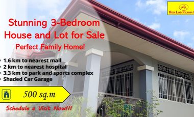 Stunning 3-Bedroom House and Lot for Sale – Perfect Family Home!