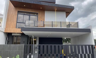 for sale brand new furnished modern home near marquee & landers price: p14m lot