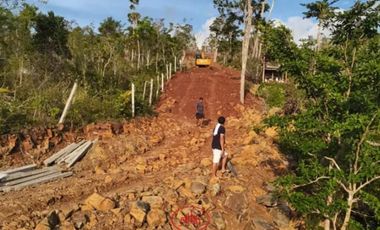 Subdivided Overlooking Lot For Sale in Puerto Princesa City, Palawan