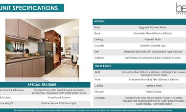 CODE # 575 C - CONDO FOR SALE IN BE Residences-Uptown