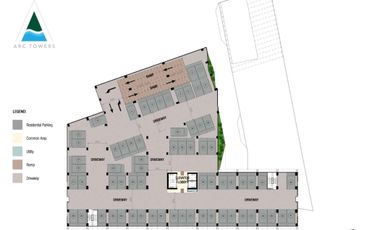 CODE # 106 CONDO FOR SALE IN ARC TOWERS CONDOMINIUM corner V.Rama St.,Cebu City