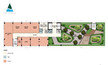 CODE # 106 CONDO FOR SALE IN ARC TOWERS CONDOMINIUM corner V.Rama St.,Cebu City
